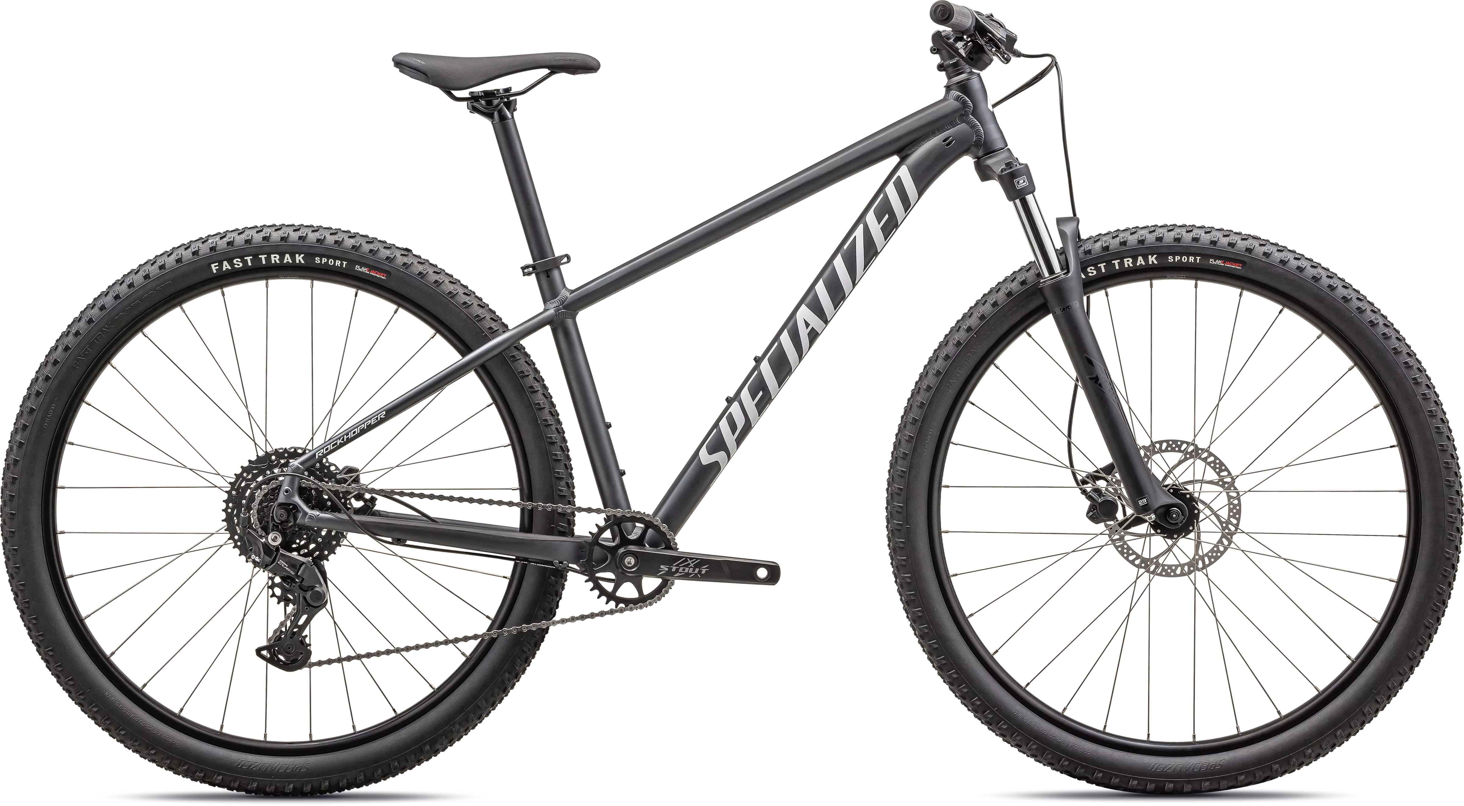 SPECIALIZED Rockhopper Sport  VN  29" Satin Black Liquid Metal / White
